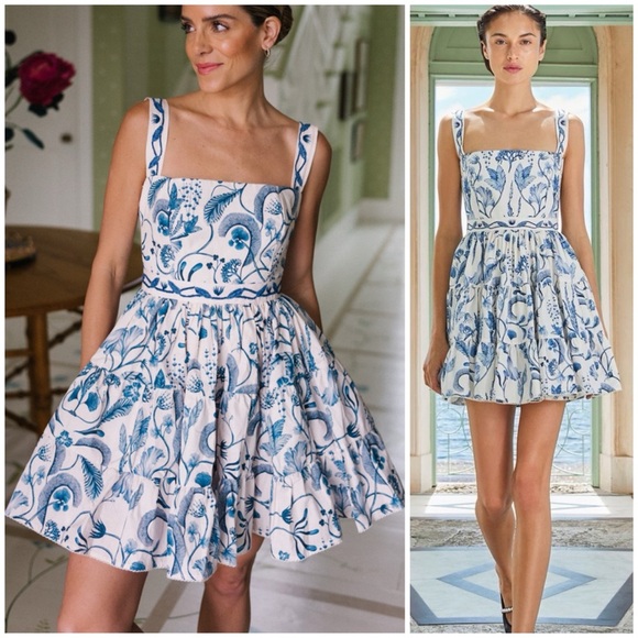 Agua by Agua Bendita Dresses & Skirts - AGUA BY AGUA BENDITA Lima Mini Floral Dress SZ L